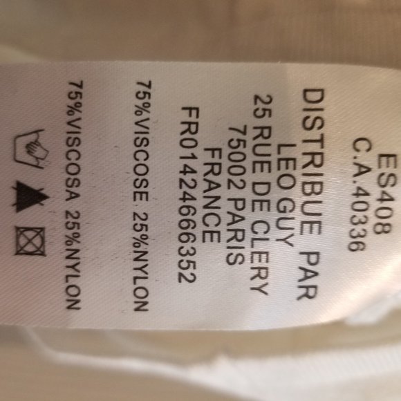 Leo Guy NWT Lace Short Sleeve - Picture 4 of 4